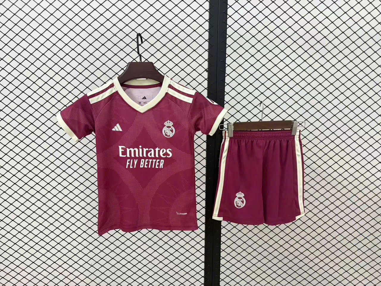 ÁO BÓNG ĐÁ TRẺ EM REAL SÂN KHÁCH 26/27