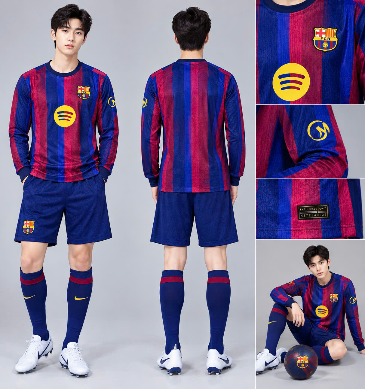 BARCA SÂN NHÀ MÙA 26/27 DÀI TAY – BẢN FAN – CẢ BỘ - Ảnh 3