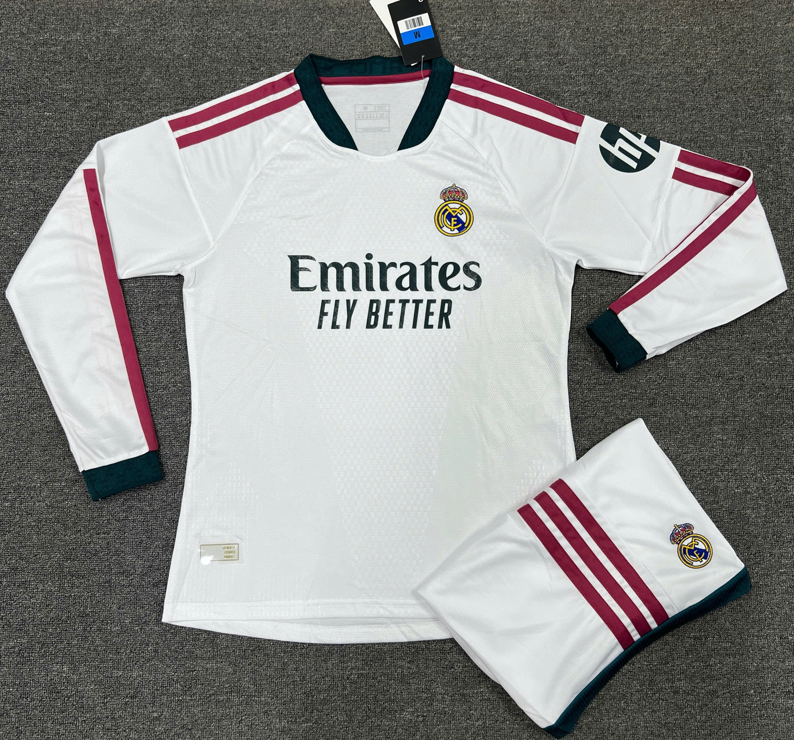 REAL MADRID SÂN NHÀ MÙA 26/27 DÀI TAY – BẢN FAN – CẢ BỘ - Ảnh 2