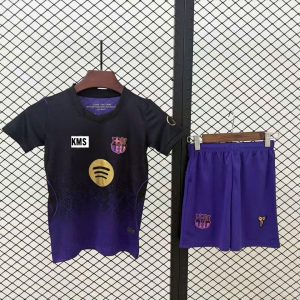 ÁO BÓNG ĐÁ TRẺ EM BARCA SÂN KHÁCH 26/27