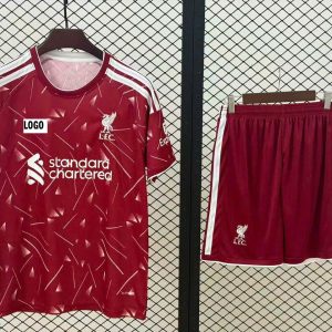 ÁO BÓNG ĐÁ TRẺ EM LIVERPOOL SÂN NHÀ 26/27